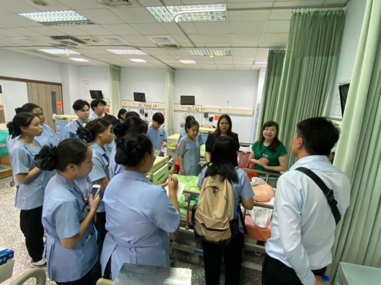 元培姊妹校泰國清萊皇家大學師生　來台交流衛生健康專業 