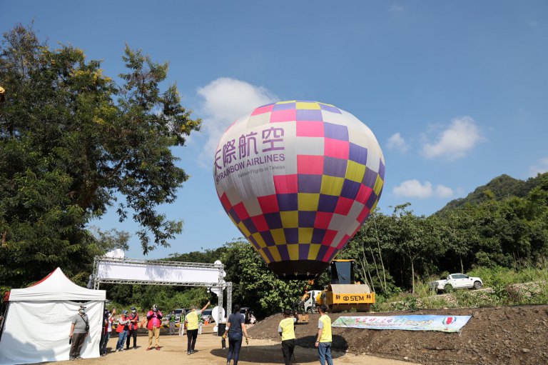 草屯九九峰氦氣球樂園　預計明年3月完工