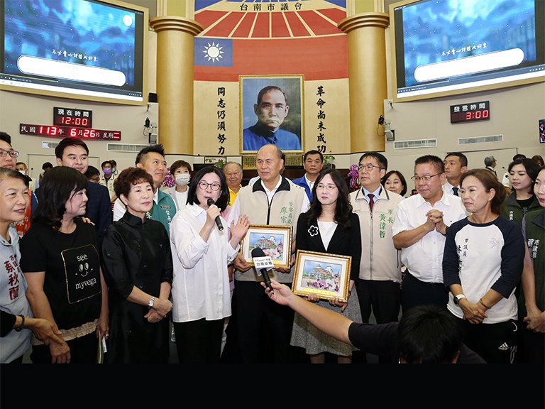 臺南市議會第3次定期會提案審議完畢　通過逾14億墊付預算